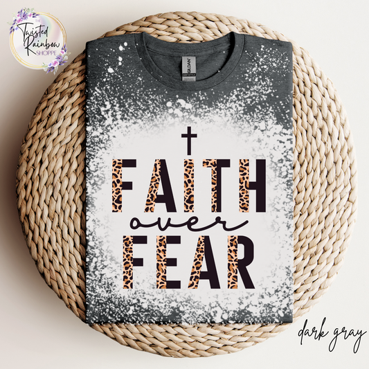 Faith Over Fear (Black/Leopard)