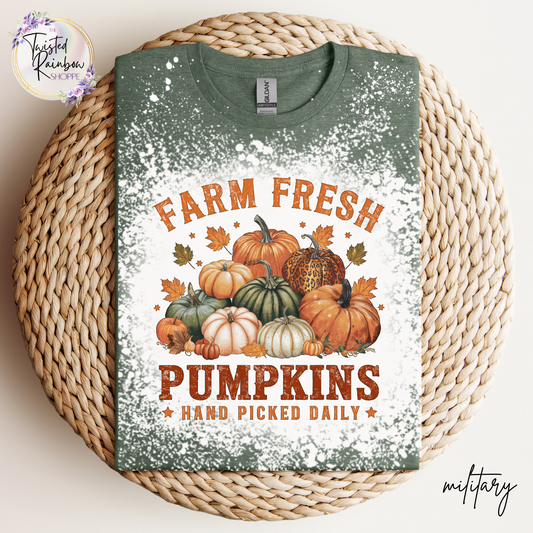 Farm Fresh Pumpkins Hand Picked Daily