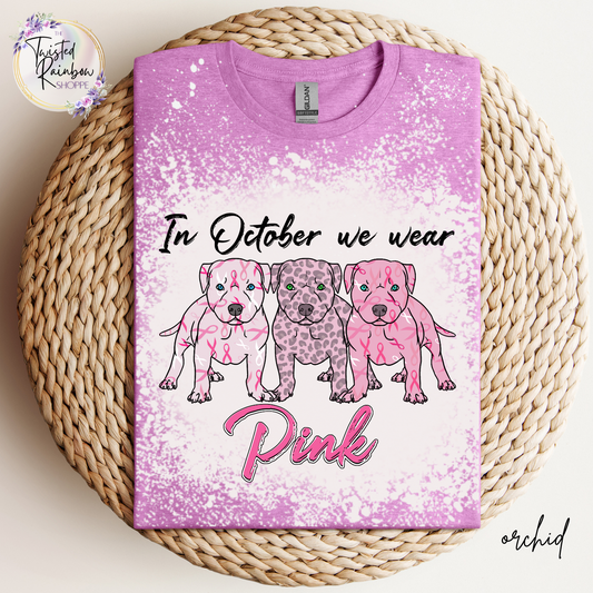 In October We Wear Pink Pups