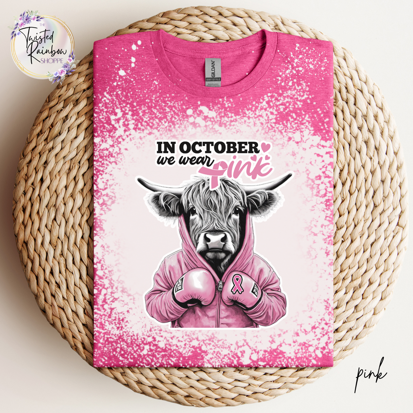 In October We Wear Pink Cow